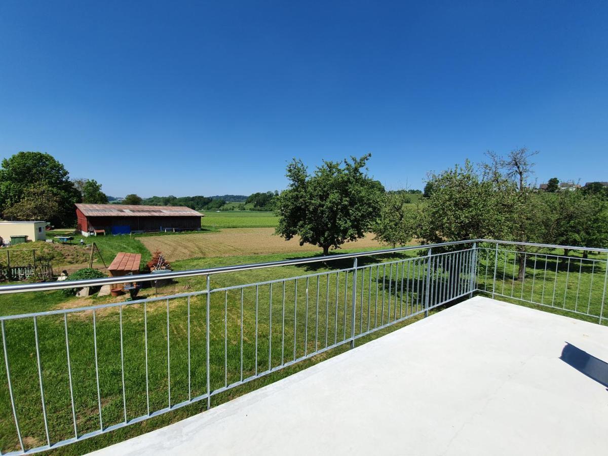 Ferienwohnung Sitter-Panorama Bischofszell Exterior foto